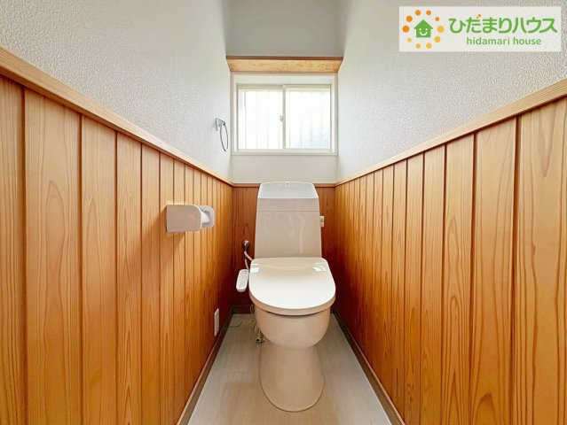 北茨城市大津町字五浦1丁目　中古戸建のトイレ|温水洗浄便座ついてます(^^♪