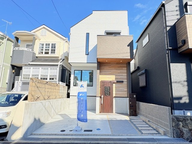 神戸市垂水区星陵台　新築戸建ての外観