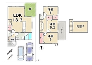 【参考プラン】 | 右京区太秦堀池町　建築条件つき