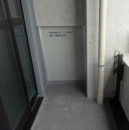 ZOOM池尻大橋　デザイナーズ　分譲賃貸　ペット相談のバルコニー