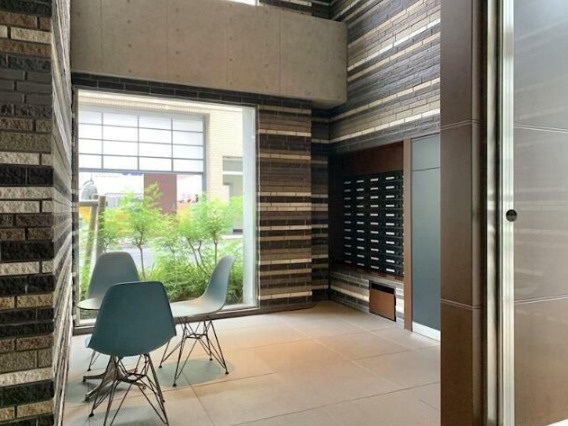 ZOOM池尻大橋　デザイナーズ　分譲賃貸　ペット相談のロビー