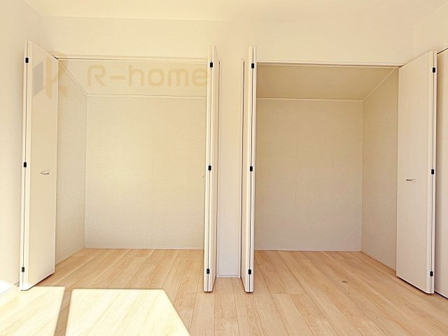 土浦市烏山4丁目　新築戸建て　D号棟の収納|2階は全居室収納スペースを設置！
充分な容量で居住空間もスッキリ♪