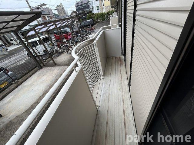 ファミリーメゾン池上 A棟のバルコニー