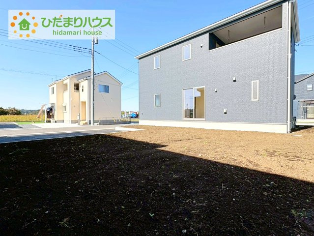 常陸大宮市石沢第4　新築戸建　1号棟の庭|お庭付物件になります！お庭遊びや、プールなどお子様も大喜び(^^)