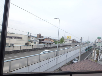 【展望】 | yamatochi甲風園 | バルコニーからの景色です