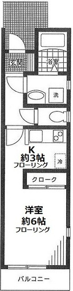 ＦＬＡＮＣ ＰＬＡＧＥの間取り|間取りです。