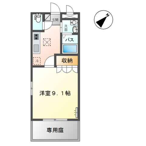 【間取り】 | エバーハイム岩津