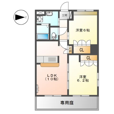 【間取り】 | Ｐｒｅｎｄｒｅ　Ｃｈａｔｅａｕ