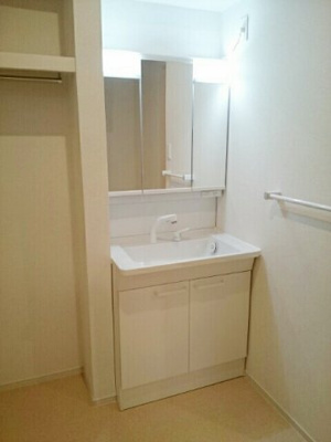 【洗面所】 | グレイスＫ　楠　Ａ