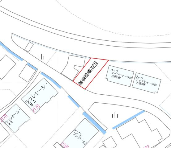 吉田　売土地の土地図