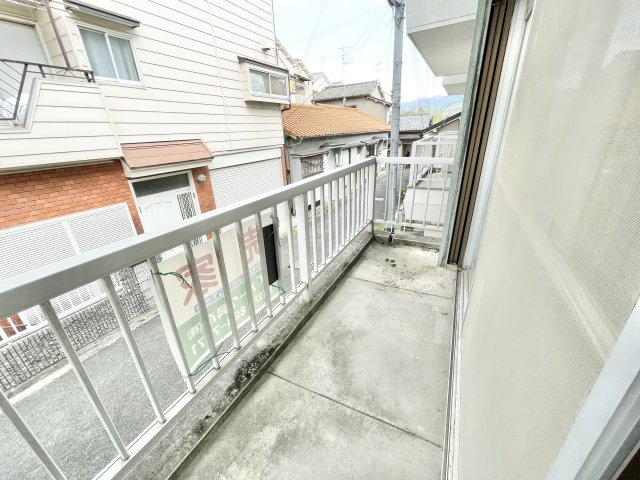 交野市森北2丁目　中古一戸建てのバルコニー|陽当たり良好なバルコニーです