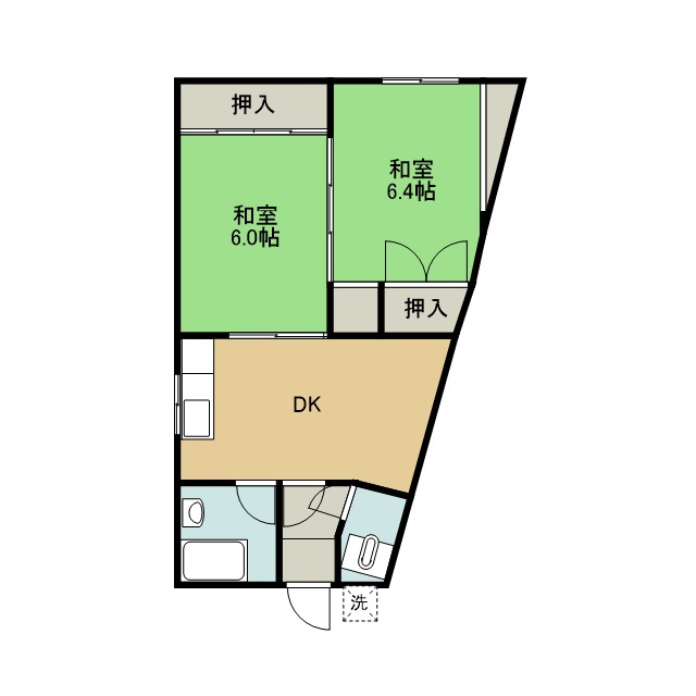 あずま荘の間取り