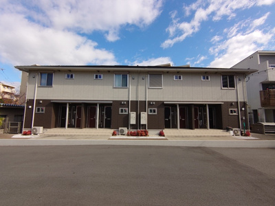 【外観】 | シャルマン井高野 | お洒落な2階建てアパートです。