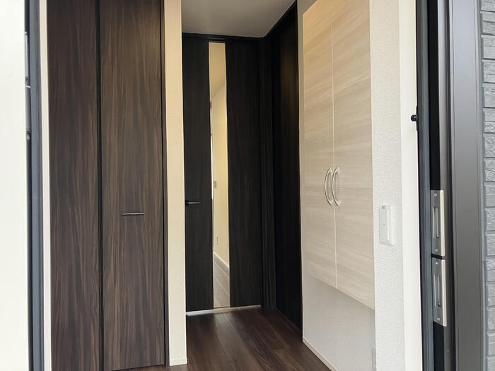 リュミエール太田の玄関