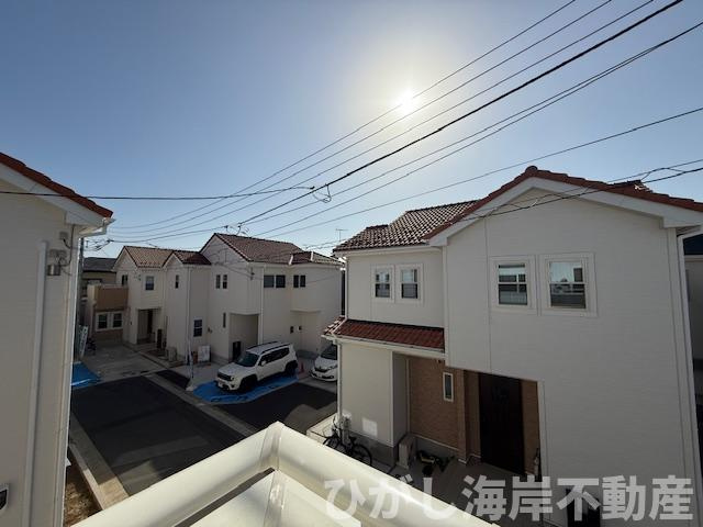 茅ヶ崎市今宿　新築戸建　全8棟の展望|南西バルコニーからの眺望
