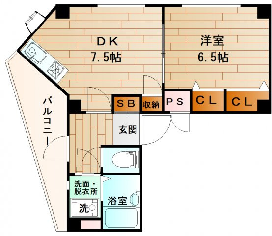 【間取り】 | コンフォート真田山