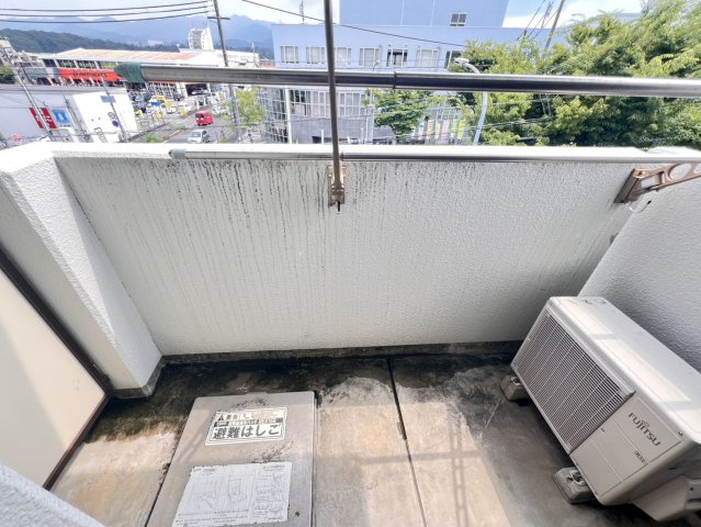 グランディールハイツのバルコニー