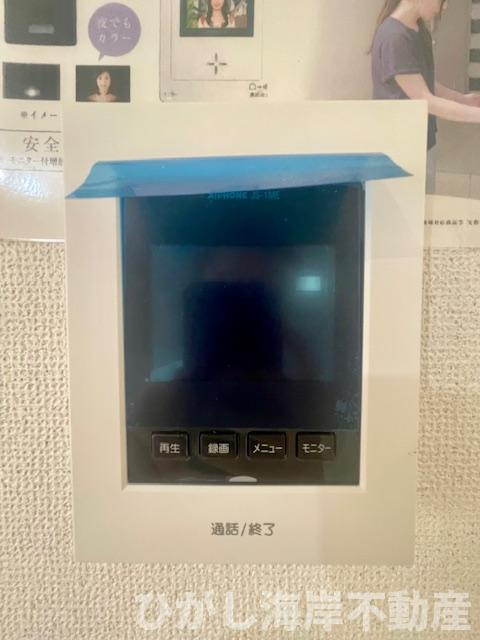 平塚市平塚３丁目　新築戸建　全15棟のセキュリティ|TVモニター付きインターフォン