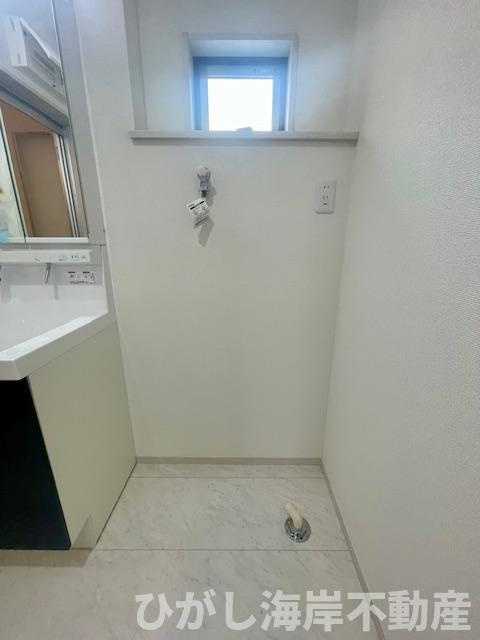 平塚市平塚３丁目　新築戸建　全15棟のランドリースペース|洗濯機置場