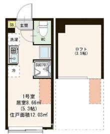 杉並区成田東３丁目のアパートの間取り|
