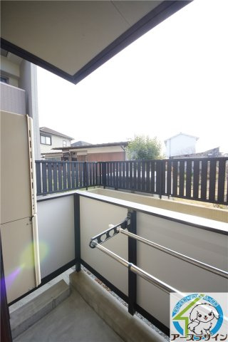 LaLa錦が丘のバルコニー