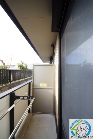 LaLa錦が丘のバルコニー