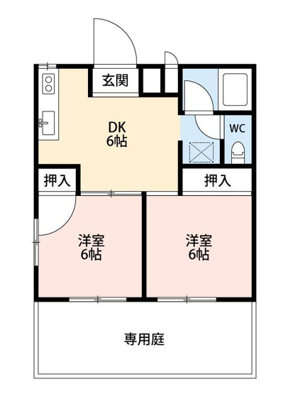 【間取り】 | エルハイツイッセー