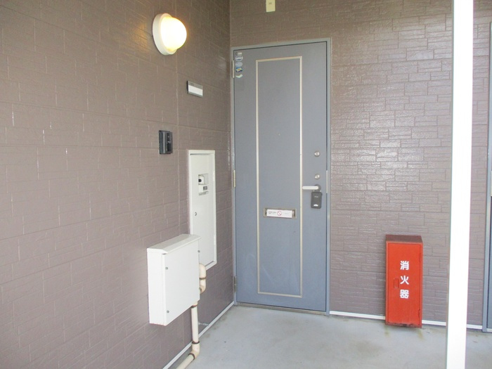 パセオみずほ台ⅡBの玄関