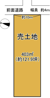 【土地図】 | 高島市マキノ町寺久保696-30　売土地