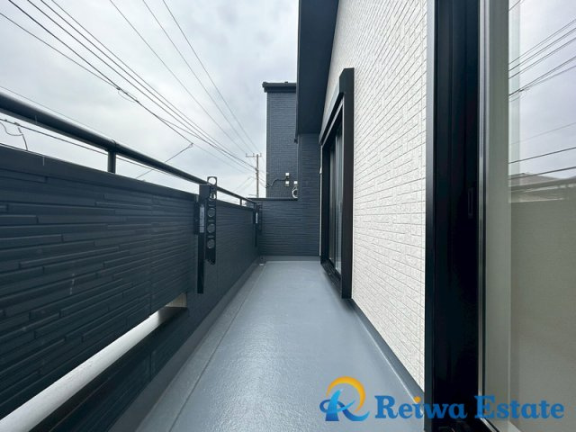 新築戸建　茅ヶ崎市高田3丁目のバルコニー