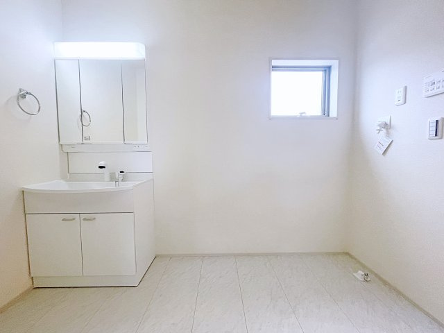 新築戸建・建売　本宮市岩根　Livele Garden　全12棟のランドリースペース