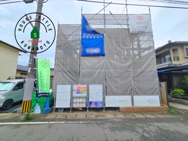 熊本市北区武蔵ケ丘2丁目第1-2棟（1号棟）の外観|デザイン性のある外観です。