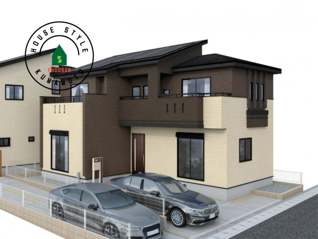 熊本市北区武蔵ケ丘2丁目第1-2棟（1号棟）の完成予想図|外観も気になるポイント