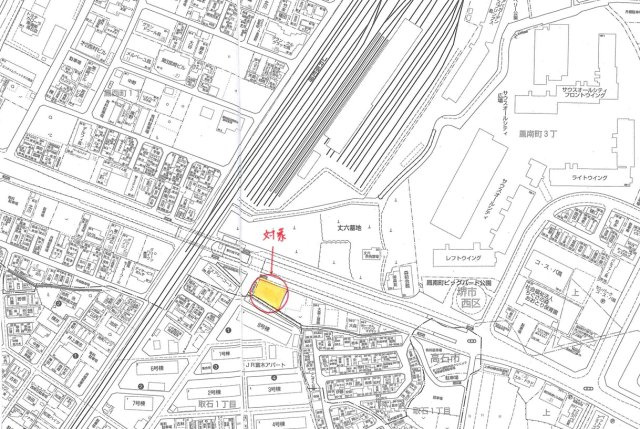 堺市西区鳳南町３丁の地図