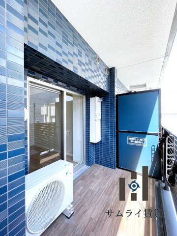 プレサンスNAGOYA本陣のバルコニー