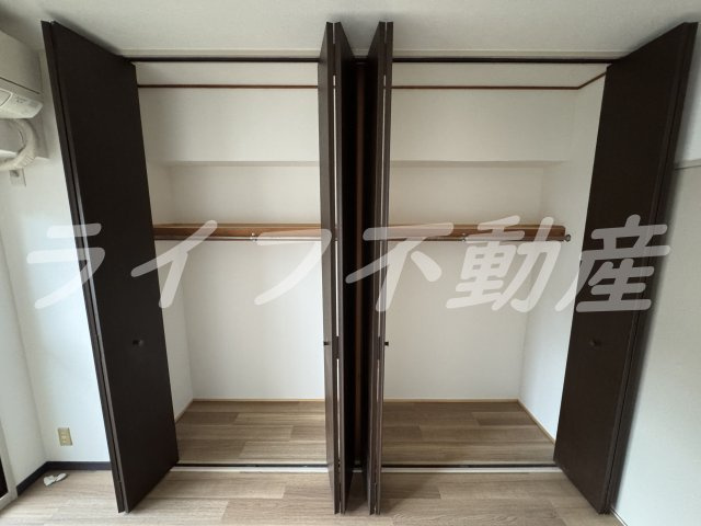 幸田マンション新深江の収納|十分な収納スペースがあります