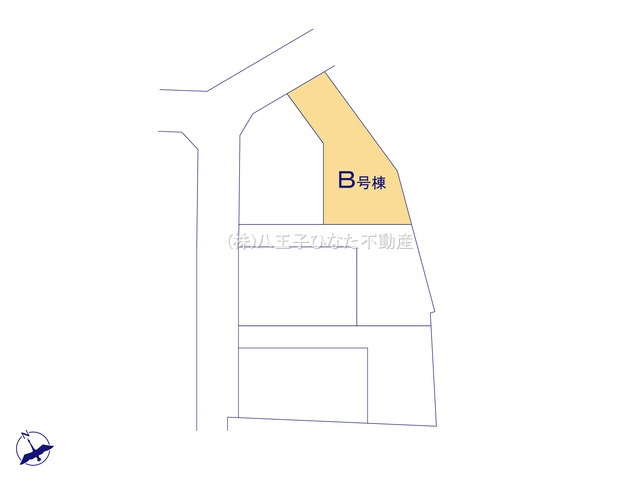 『八王子市新築戸建て』八王子市川口町2120-1【仲介手数料無料】　１７期の区画図|～仲介手数料無料☆八王子ひなた不動産～　八王子市川口町　新築戸建て