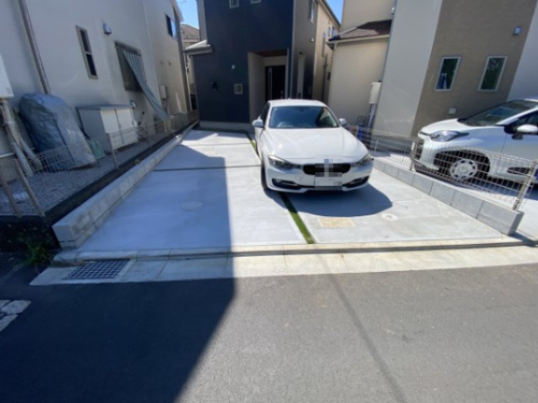 『八王子市新築戸建て』八王子市川口町2120-1【仲介手数料無料】　１７期の駐車場|～仲介手数料無料☆八王子ひなた不動産～　八王子市川口町　新築戸建て