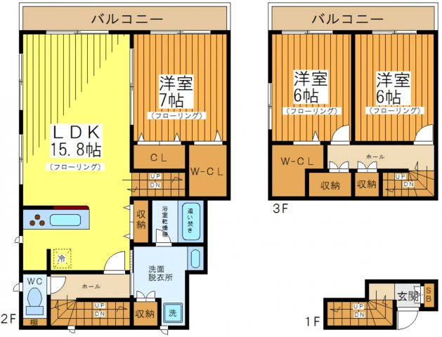 ステージクォリアップ経堂の間取り