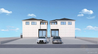 【外観パース】 | 国立市西２丁目　残り１棟　1号棟　仲介手数料無料♪