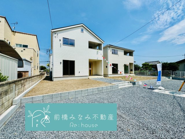 前橋市女屋町第1　４号棟(全４棟)　クレイドルガーデン　新築建売分譲の外観|きれいな外観です