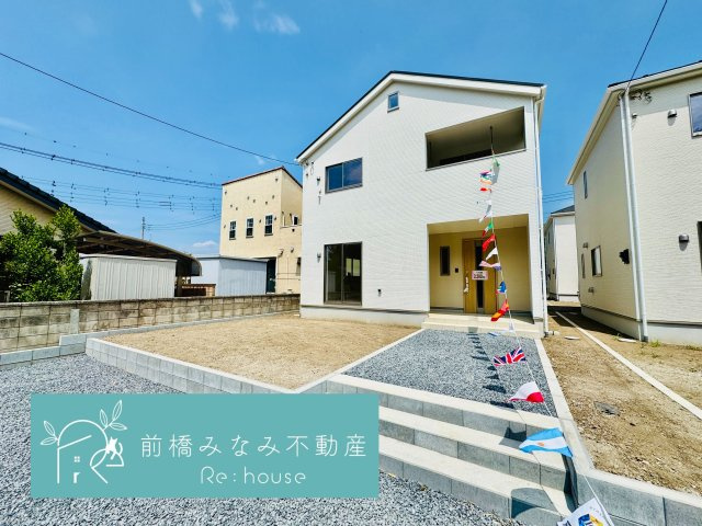 前橋市女屋町第1　４号棟(全４棟)　クレイドルガーデン　新築建売分譲の外観|外観もきれいです