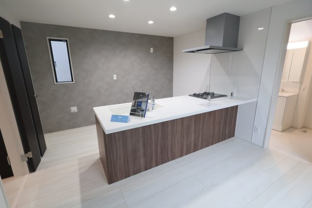 【居間・リビング】 | 《仲介手数料無料》練馬区大泉学園町５丁目16-3(全1戸)新築一戸建てグラファーレ | 撮影日 2025年10月9日 14:40 曇り