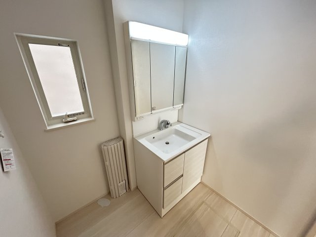 神戸市西区北別府5丁目新築戸建　2号地の独立洗面台