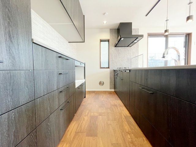 『八王子市新築戸建て』八王子市長沼町60-2【仲介手数料無料】のキッチン|～仲介手数料無料☆八王子ひなた不動産～八王子市長沼町　新築戸建て