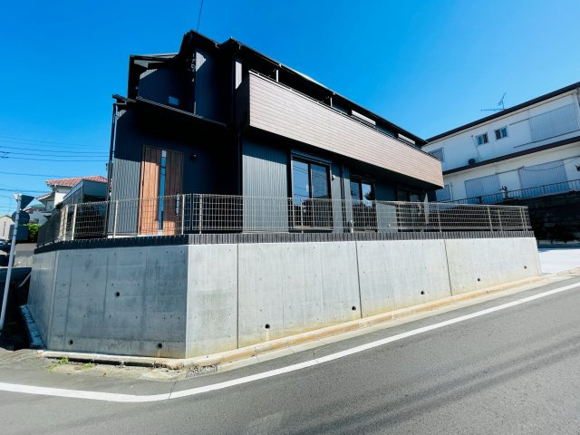 『八王子市新築戸建て』八王子市長沼町60-2【仲介手数料無料】の外観|～仲介手数料無料☆八王子ひなた不動産～八王子市長沼町　新築戸建て