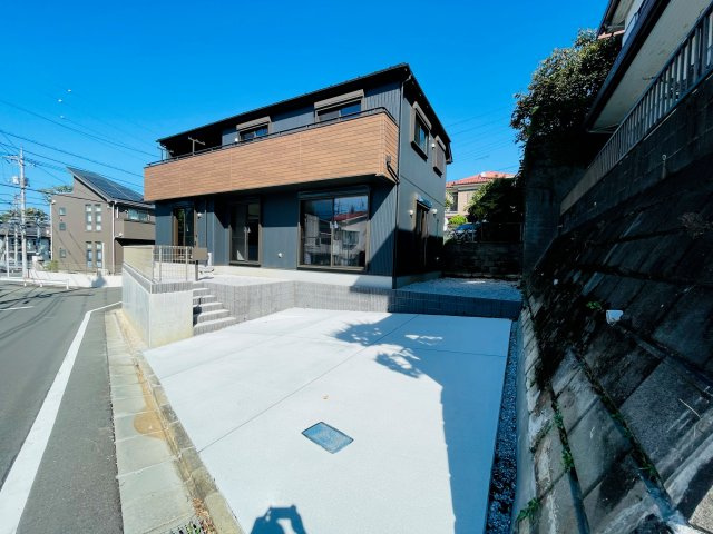 『八王子市新築戸建て』八王子市長沼町60-2【仲介手数料無料】の外観|～仲介手数料無料☆八王子ひなた不動産～八王子市長沼町　新築戸建て