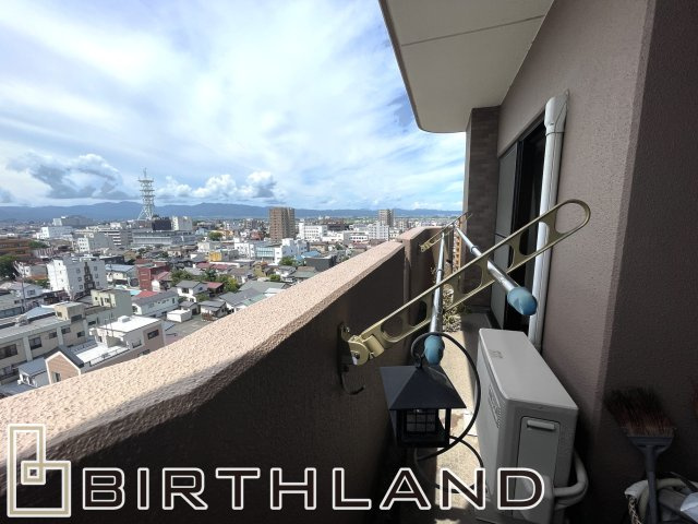 中古マンション　ネオグランデ上町の展望|南面バルコニーから