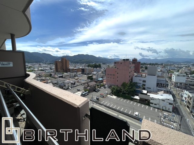 中古マンション　ネオグランデ上町の展望|南面バルコニーから