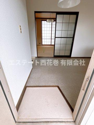コーポひやまの玄関